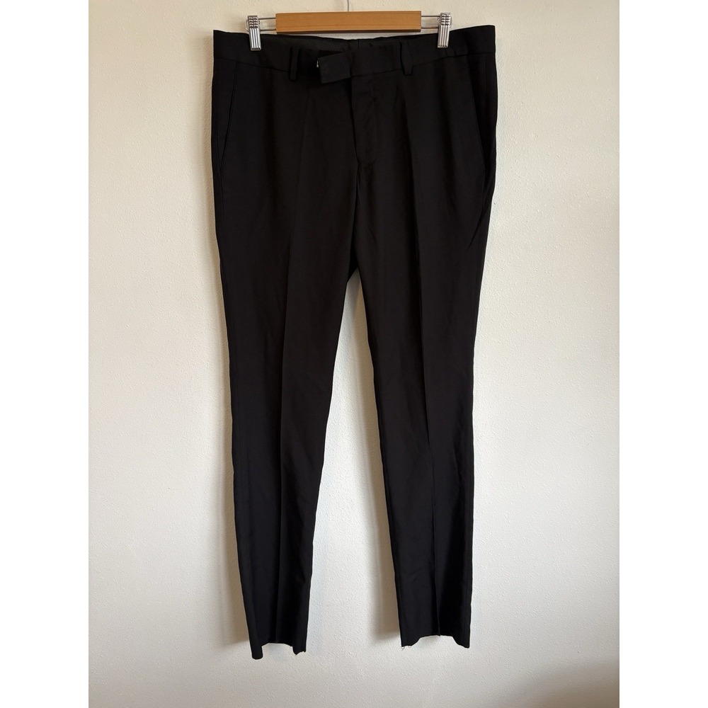 Soul of London Dress Pants Black Men's Size 35R